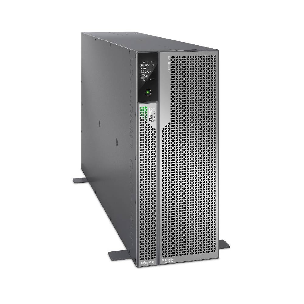 APC Smart - UPS Ultra On - Line, 10000VA, Lithium - ion, Rack/Tower 4U, 230V, 6 C13 + 4 C19 + 2 C19 IEC outlets, Network Card, Extended runtime, W/rail kit | SRTL10KRM4UI - Network Warehouse