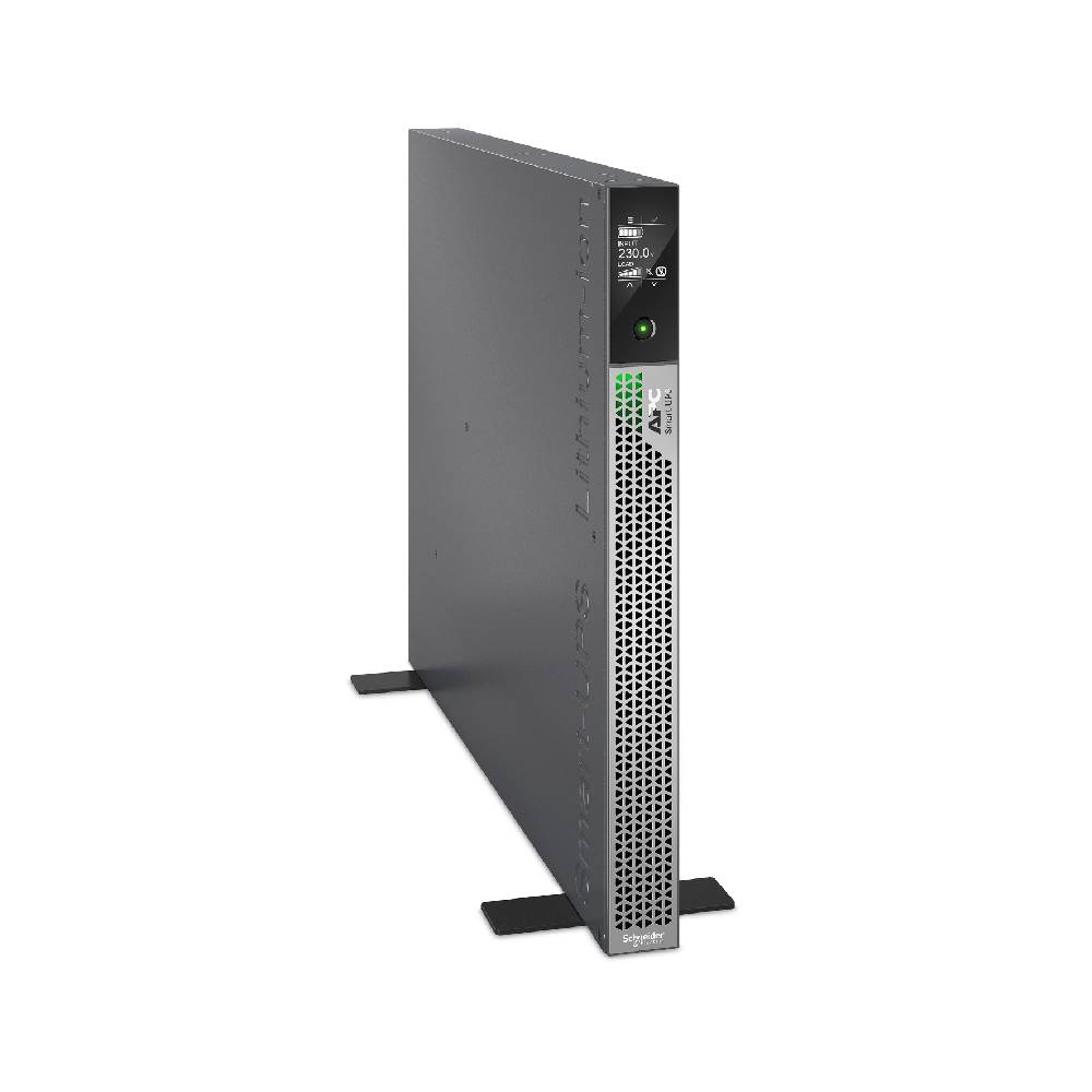 APC Smart - UPS Ultra On - Line, 2200VA, Lithium - ion, Rack/Tower 1U, 230V, 3x C13, 2x C19 IEC outlets, Network Card, Extended runtime, W/rail kit | SRTL2K2RM1UINC - Network Warehouse