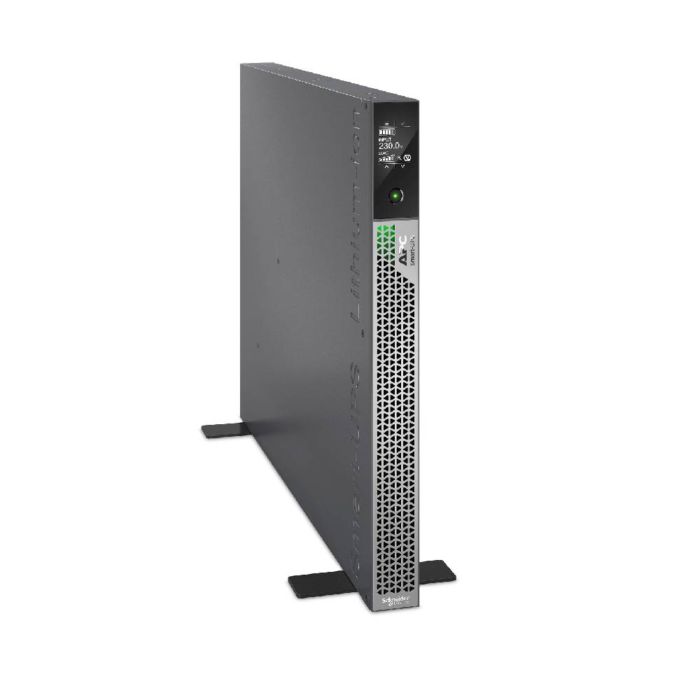 APC Smart - UPS Ultra On - Line, 3000VA, Lithium - ion, Rack/Tower 1U, 230V, 3x C13, 2x C19 IEC outlets, Network Card, W/rail kit | SRTL3KRM1UINC - Network Warehouse