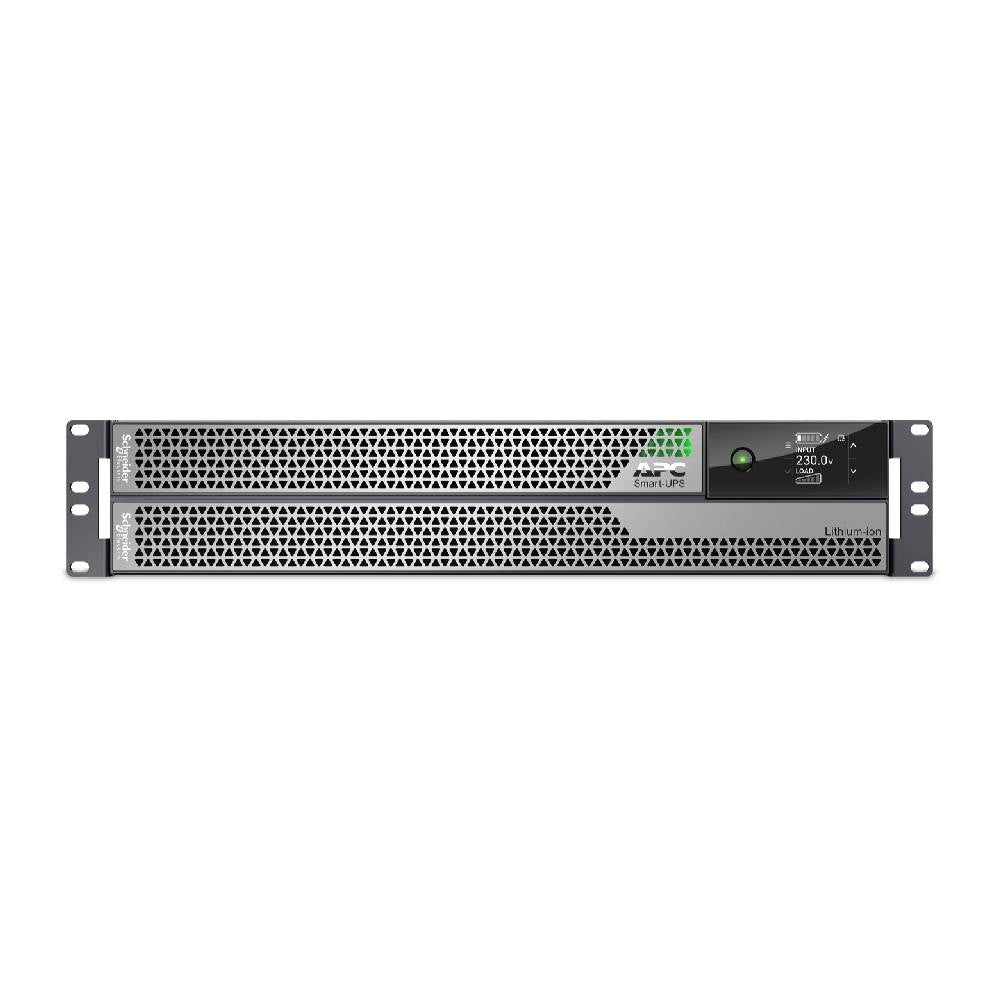APC Smart - UPS Ultra On - Line, 5000VA, Lithium - ion, Rack/Tower 2U, 230V, 6 C13 + 4 C19 IEC outlets, Network Card, Extended runtime, W/rail kit | SRTL5KRM2UI - Network Warehouse