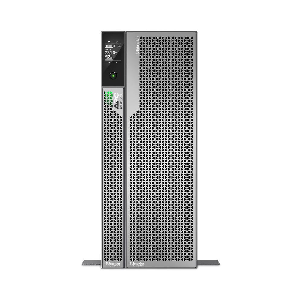 APC Smart - UPS Ultra On - Line, 8000VA, Lithium - ion, Rack/Tower 4U, 230V, 6 C13 + 4 C19 + 2 C19 IEC outlets, Network Card, Extended runtime, W/rail kit | SRTL8KRM4UI - Network Warehouse