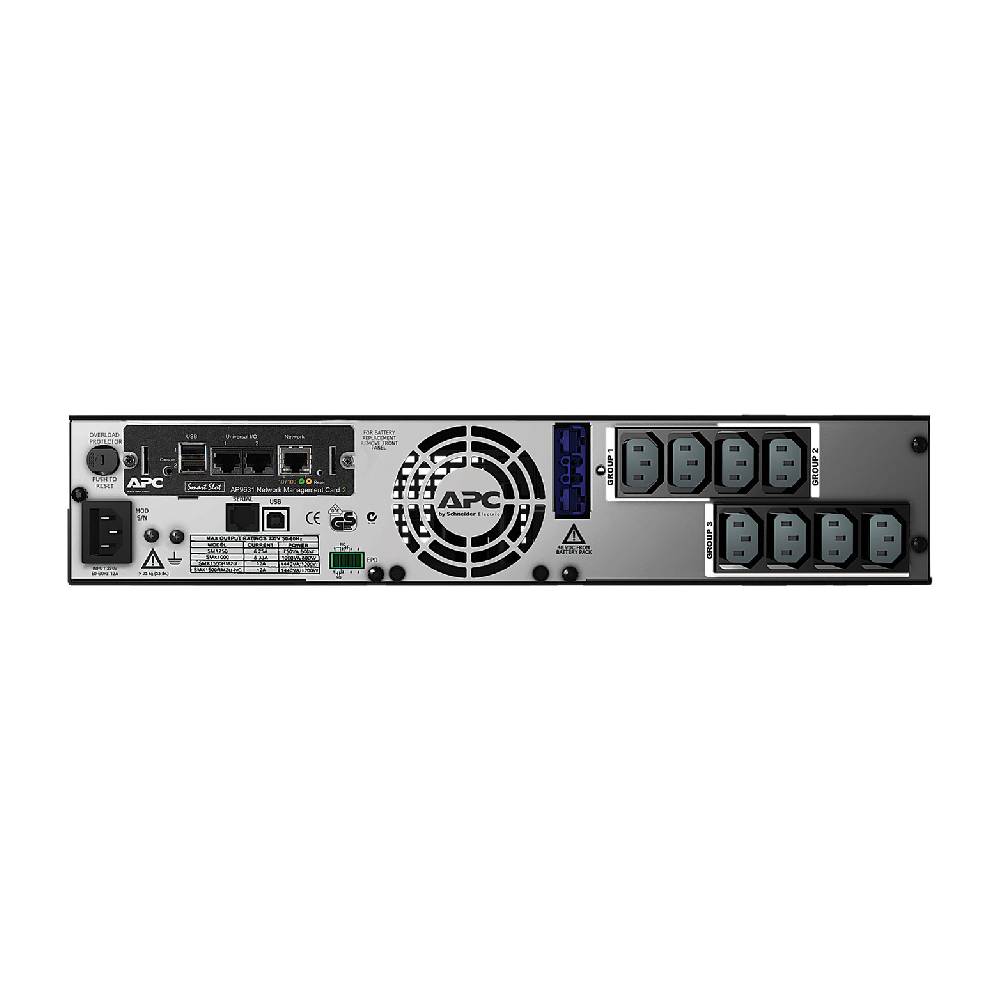 APC Smart - UPS X, Line Interactive, 1500VA, Rack/tower convertible 2U, 230V, 8x C13 IEC, Network card, Extended runtime | SMX1500RMI2UNC - Network Warehouse