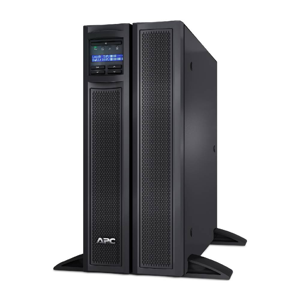 APC Smart - UPS X, Line Interactive, 2200VA, Rack/tower convertible 4U, 208V - 230V, 8x C13+2x C19 IEC, SmartSlot, Extended runtime, Short depth | SMX2200HV - Network Warehouse