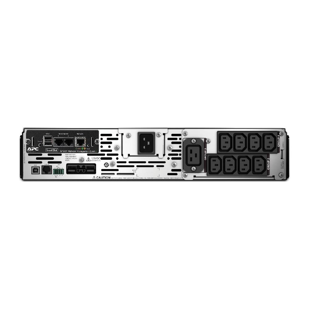 APC Smart - UPS X, Line Interactive, 3000VA, Rack/tower convertible 2U, 208V - 230V, 8x C13+1x C19 IEC, Network card, Extended runtime | SMX3000RMHV2UNC - Network Warehouse