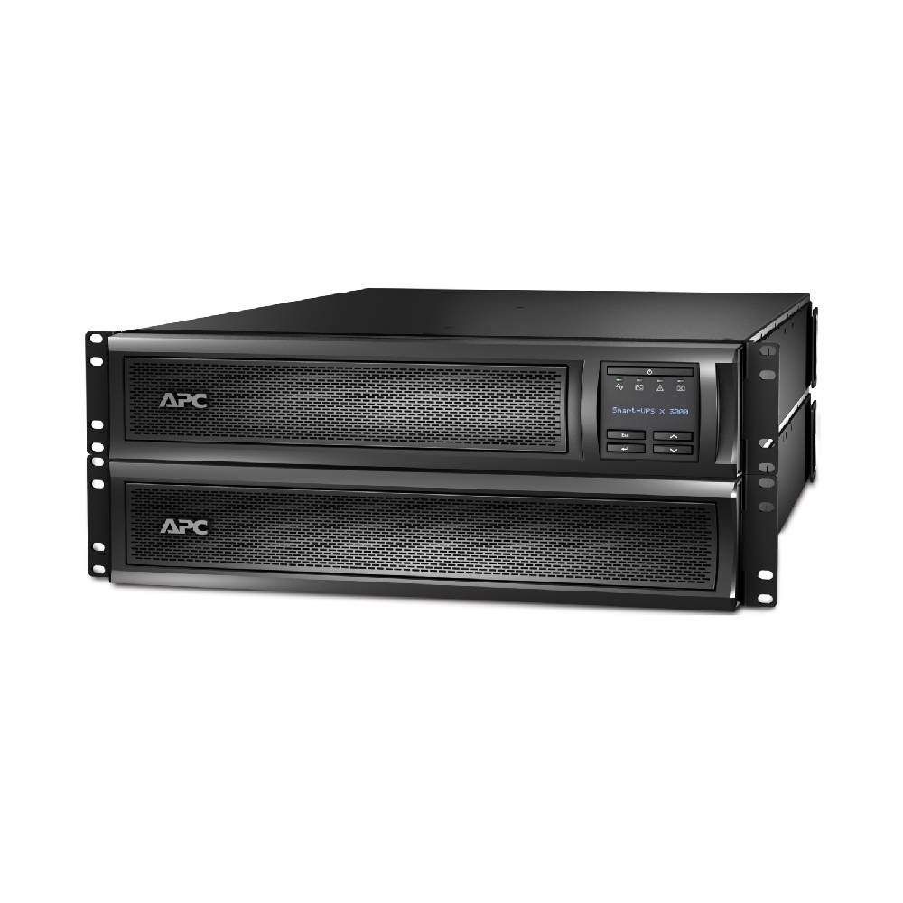 APC Smart - UPS X, Line Interactive, 3000VA, Rack/tower convertible 2U, 208V - 230V, 8x C13+1x C19 IEC, Network card, Extended runtime | SMX3000RMHV2UNC - Network Warehouse