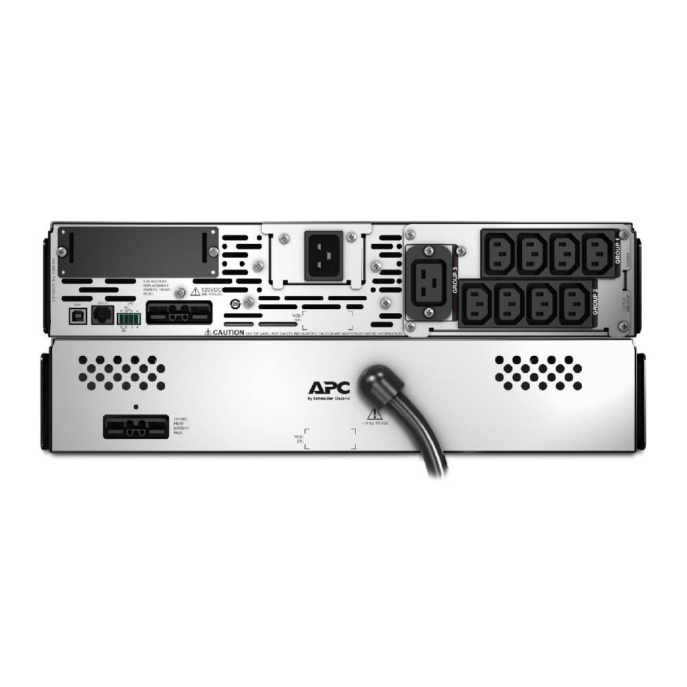 APC Smart - UPS X, Line Interactive, 3000VA, Rack/tower convertible 2U, 208V - 230V, 8x C13+1x C19 IEC, SmartSlot, Extended runtime | SMX3000RMHV2U - Network Warehouse