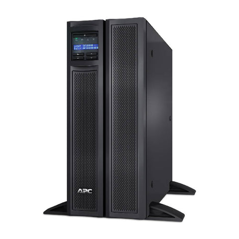 APC Smart - UPS X, Line Interactive, 3000VA, Rack/tower convertible 4U, 208V - 230V, 8x C13+2x C19 IEC, SmartSlot, Extended runtime, Short depth | SMX3000HV - Network Warehouse