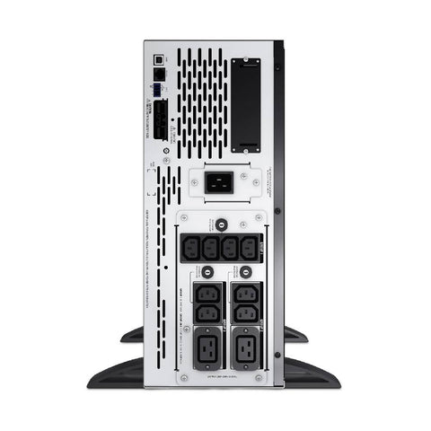 APC Smart - UPS X, Line Interactive, 3000VA, Rack/tower convertible 4U, 208V - 230V, 8x C13+2x C19 IEC, SmartSlot, Extended runtime, Short depth | SMX3000HV - Network Warehouse