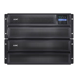 APC Smart - UPS X, Line Interactive, 3000VA, Rack/tower convertible 4U, 208V - 230V, 8x C13+2x C19 IEC, SmartSlot, Extended runtime, Short depth | SMX3000HV - Network Warehouse