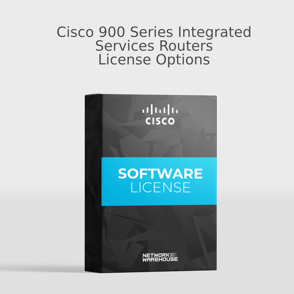Cisco 900 Series Integrated Service Routers - Licensing Options ...