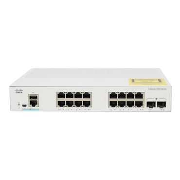 Cisco Catalyst 1000 16 - Port Gigabit Switch + 2x SFP | C1000 - 16T - E - 2G - L - Network Warehouse