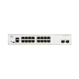 Cisco Catalyst 1200 16 - Port Gigabit PoE+ Switch + 2x SFP | C1200 - 16P - 2G - Network Warehouse