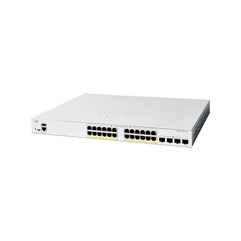 Cisco Catalyst 1200 24-Port PoE+ Gigabit Switch + 4x SFP+ | C1200-24FP-4X