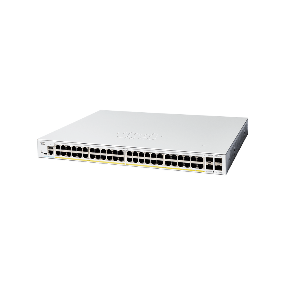 Cisco Catalyst 1200 48-Port Gigabit PoE+ Switch | C1200-48P-4G ...