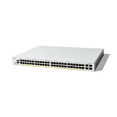 Cisco Catalyst 1300 48 x Multigigabit PoE+ Switch + 4x 10G SFP+ | C1300 - 48MGP - 4X - Network Warehouse