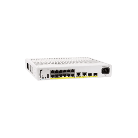 Cisco Catalyst 9200CX 12 - Port Gigabit PoE+ HVDC Switch + 2x 10G + 2x 1G | Network Essentials | C9200CX - 12P - 2X2G - E - Network Warehouse