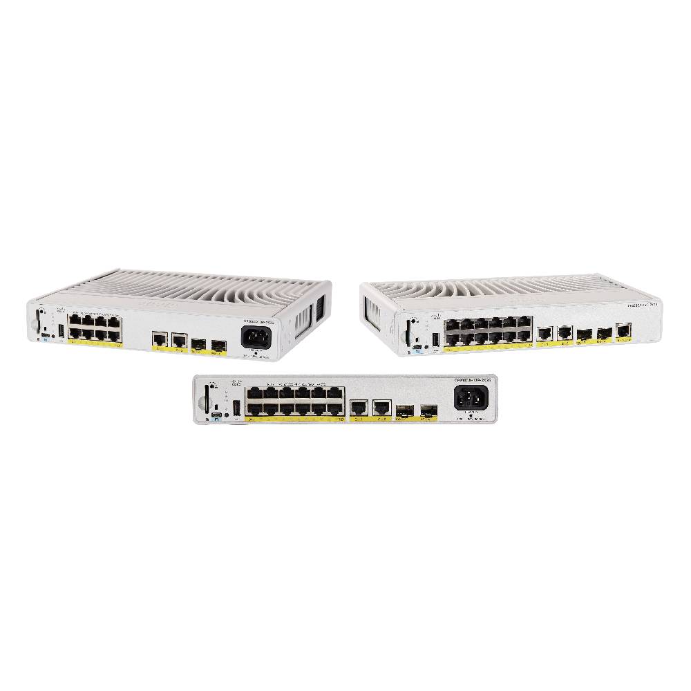 Cisco Catalyst 9200CX 12 - Port Gigabit PoE+ HVDC Switch + 2x 10G + 2x 1G | Network Essentials | C9200CX - 12P - 2XGH - E - Network Warehouse