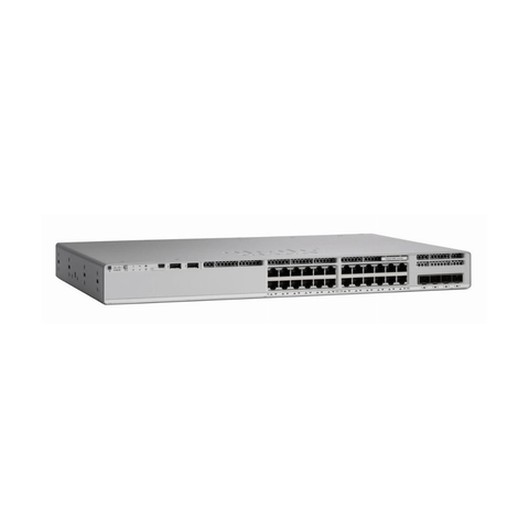 Cisco Catalyst 9200L 24 - Port (8x mGig + 16x 1G) PoE+Switch + 4x 10G SFP+ | Network Essentials | C9200L - 24PXG - 4X - E - Network Warehouse