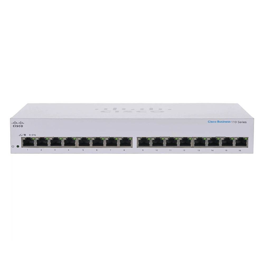 Cisco CBS110 16 - Port Unmanaged Gigabit Rackmount Switch | CBS110 - 16T - UK - Network Warehouse