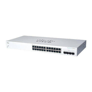 Cisco CBS220 24 - Port Smart Managed Gigabit Switch + 4 x SFP+ | CBS220 - 24T - 4X - UK - Network Warehouse