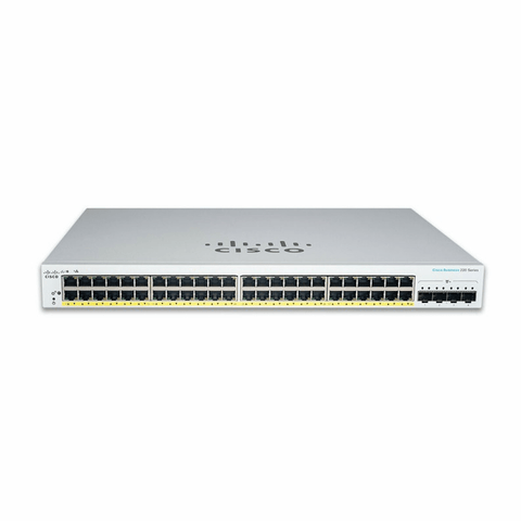 Cisco CBS220 48 - Port Smart Managed Gigabit PoE+ Switch + 4 x SFP | CBS220 - 48P - 4G - UK - Network Warehouse