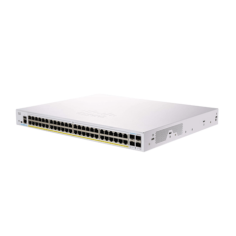 Cisco CBS250 48 - Port Smart Managed Gigabit PoE+ Switch + 4 x SFP+ | CBS250 - 48P - 4X - UK - Network Warehouse