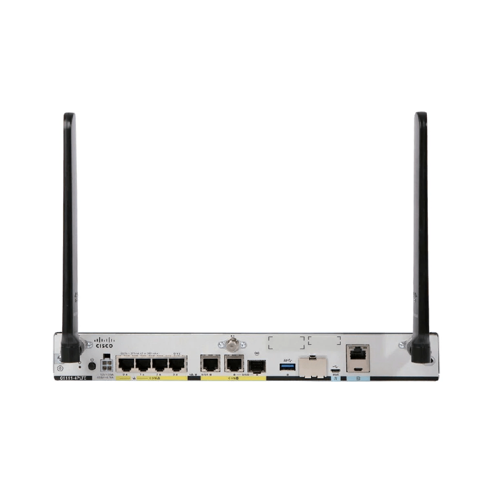 Cisco ISR 1100 4P DSL Annex B/J Router w/ LTE Adv SMS/GPS | C1116 - 4PLTEEA - Network Warehouse