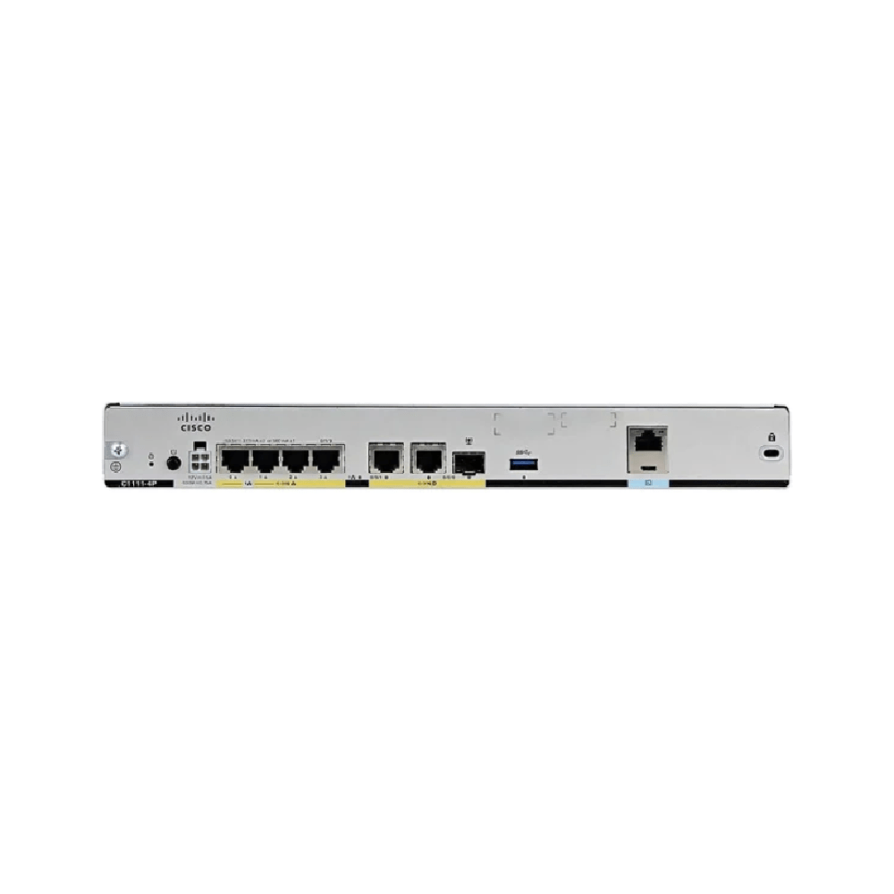 Cisco ISR 1100 4P Dual GE WAN Ethernet Router | C1111 - 4P - Network Warehouse