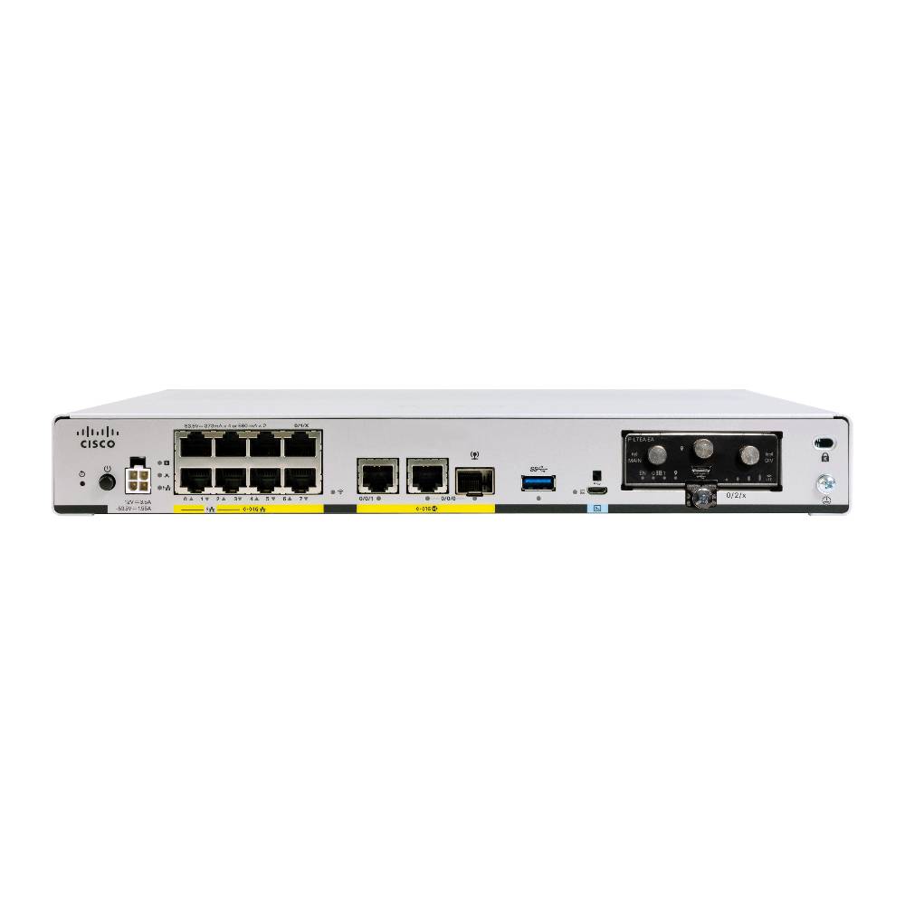 Cisco ISR 1100 8P Dual GE SFP Router Pluggable SMS/GPS | C1121 - 8PLTEP - Network Warehouse