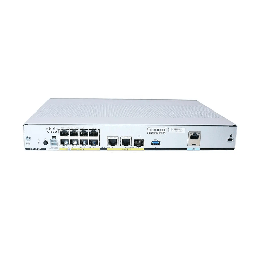 Cisco ISR 1100 8P Dual GE WAN Ethernet Router G.SHDSL | C1118 - 8P - Network Warehouse