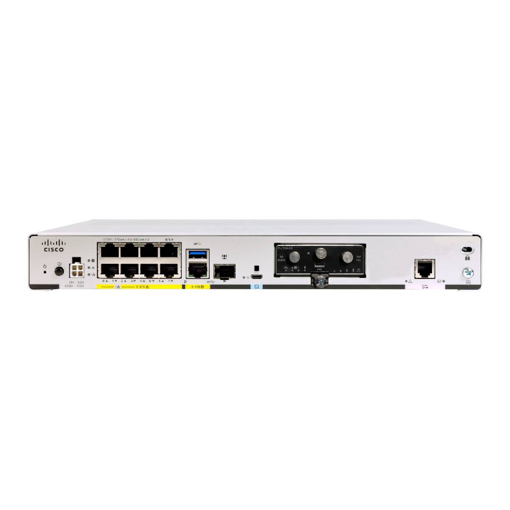 Cisco ISR 1100 8P xDSL GE SFP Router Pluggable SMS/GPS | C1126 - 8PLTEP - Network Warehouse