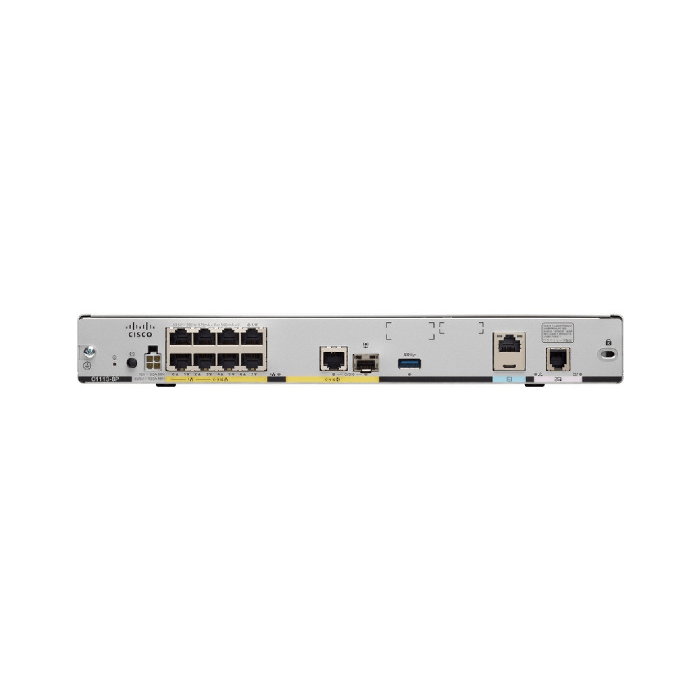 Cisco ISR 1100 G.FAST GE SFP Ethernet Router | C1113 - 8PM - Network Warehouse