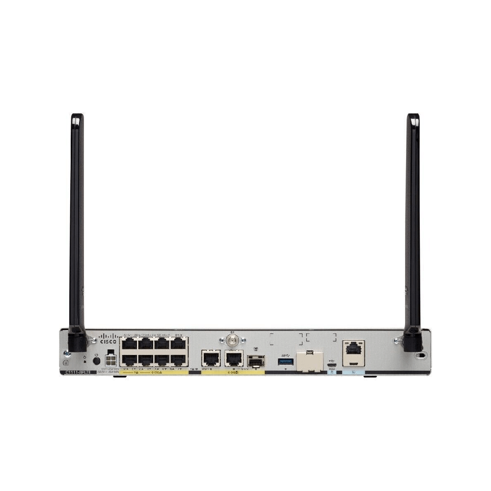 Cisco ISR 1100 G.FAST GE SFP Router w/ LTE Adv SMS/GPS EMEA & NA | C1112 - 8PLTEEA - Network Warehouse