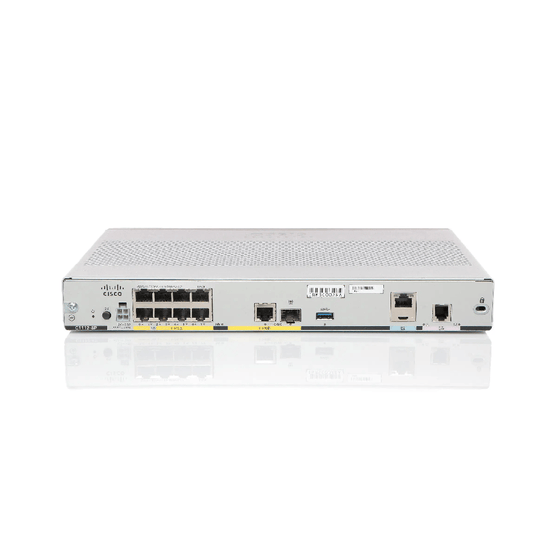 Cisco ISR 1100 G.FAST GE Ethernet SFP Router | C1112-8P – Network Warehouse