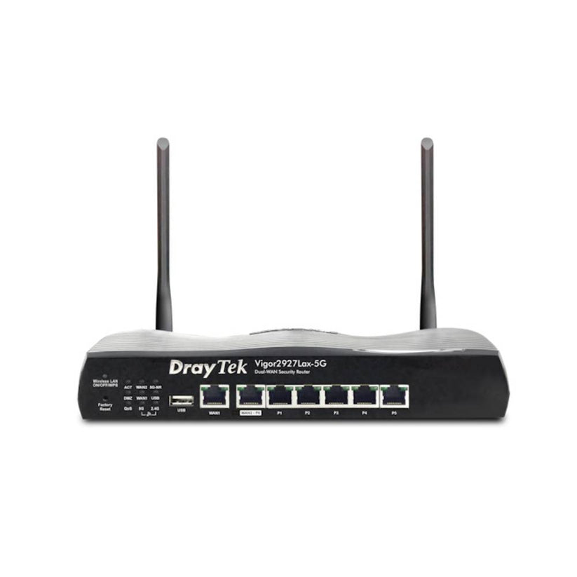 DrayTek Vigor 2927lax-5g Dual WAN Wi-Fi 6 Router | V2927LAX-5G ...