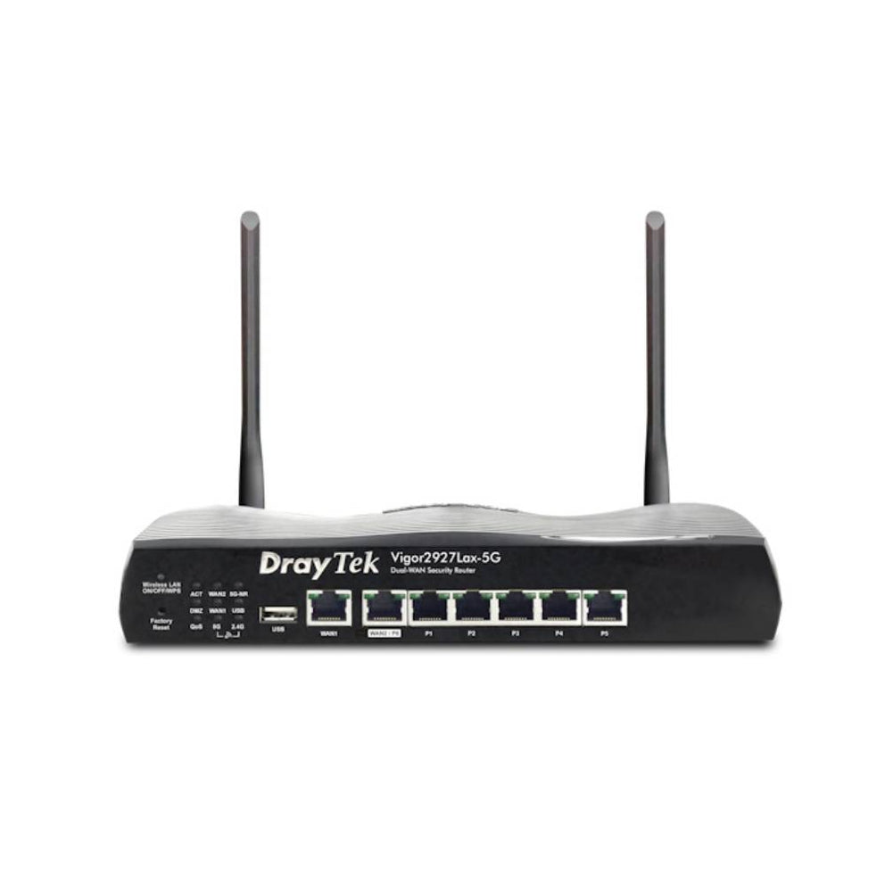 DrayTek Vigor 2927lax-5g Dual WAN Wi-Fi 6 Router | V2927LAX-5G ...