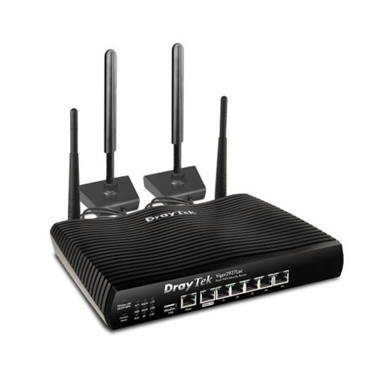DrayTek Vigor 2927lac Dual WAN Wi-Fi 5 Router | V2927LAC-K – Network ...
