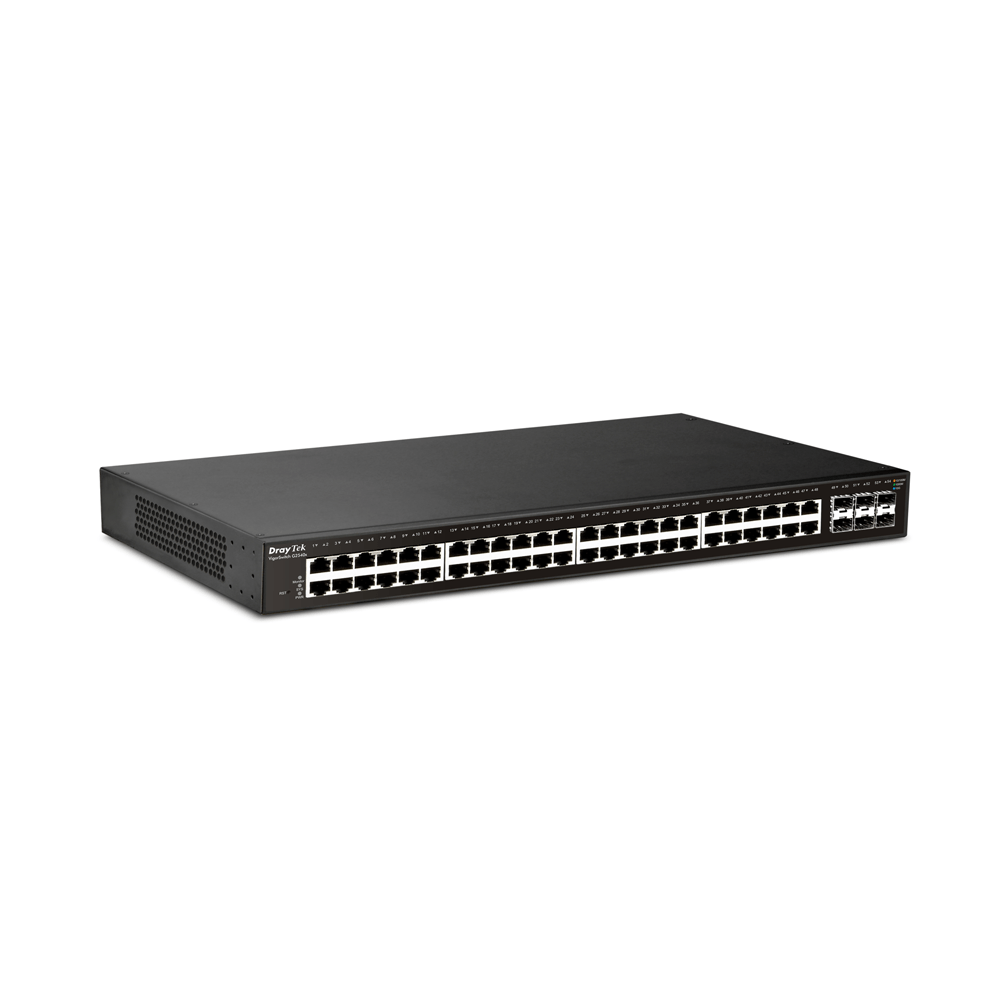 DrayTek VigorSwitch 48 - Port Gigabit Managed Switch & 6 x 10Gbe SFP+ Ports | VSG2540X - K - Network Warehouse