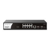 DrayTek VigorSwitch G2100 8 Port Gigabit Switch + 2 x SFP| VSG2100 - K - Network Warehouse