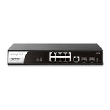 DrayTek VigorSwitch G2100 8 Port Gigabit Switch + 2 x SFP| VSG2100 - K - Network Warehouse