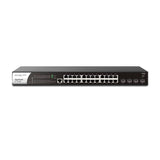 DrayTek Vigorswitch P2282X 24 Port Gigabit PoE+ Switch + 4 x SFP+ | VSP2282X - K - Network Warehouse