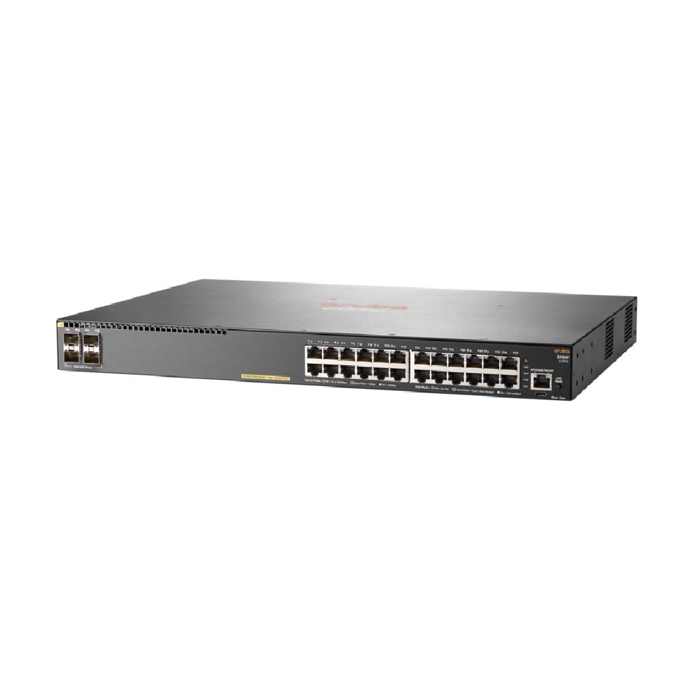 HPE Aruba 2930F 24G PoE+(370W) 4SFP Switch | JL261A - Network Warehouse