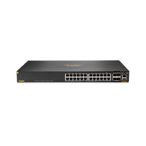 HPE Aruba CX 6200F 24G Class4 PoE 4SFP+ 370W Switch | JL725A - Network Warehouse