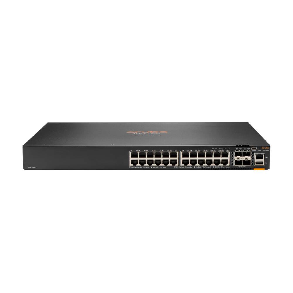 HPE Aruba CX 6200F 24G Class4 PoE 4SFP+ 370W Switch | JL725A - Network Warehouse