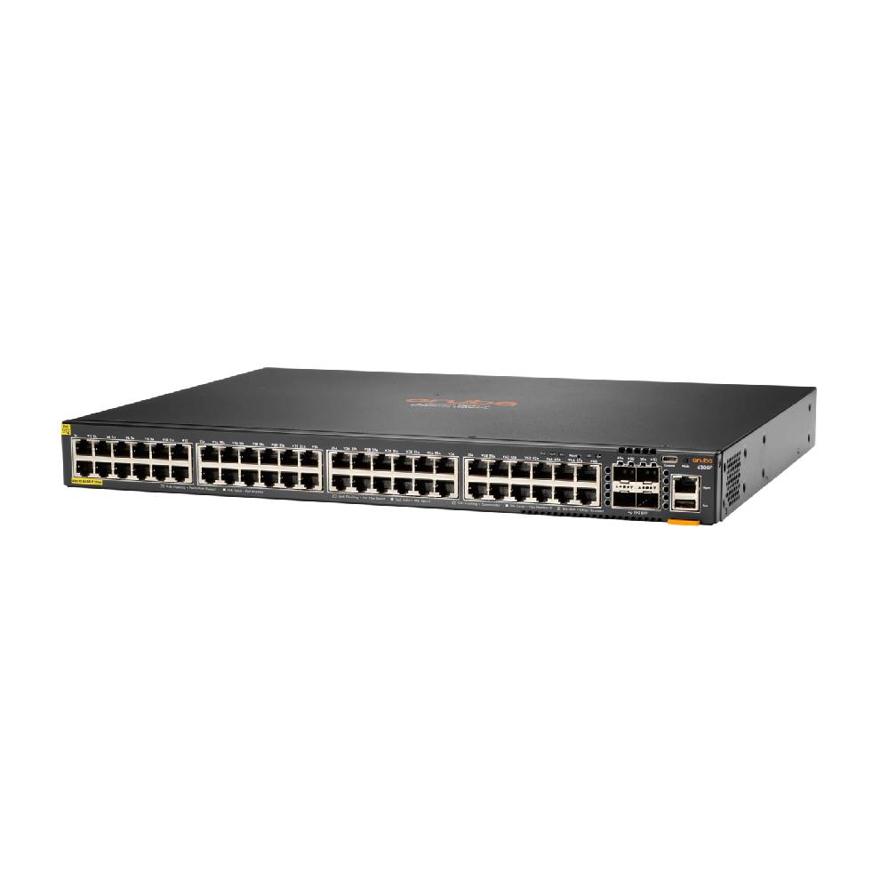 HPE Aruba CX 6200F 48G Class 4 PoE 4SFP+ 740W Switch | JL728B - Network Warehouse