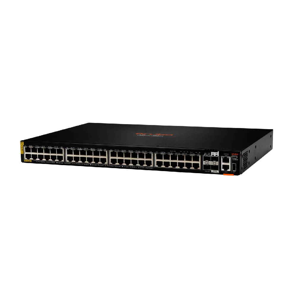 HPE Aruba CX 6200M 48G Class4 PoE 4SFP+ Switch | R8Q70A - Network Warehouse
