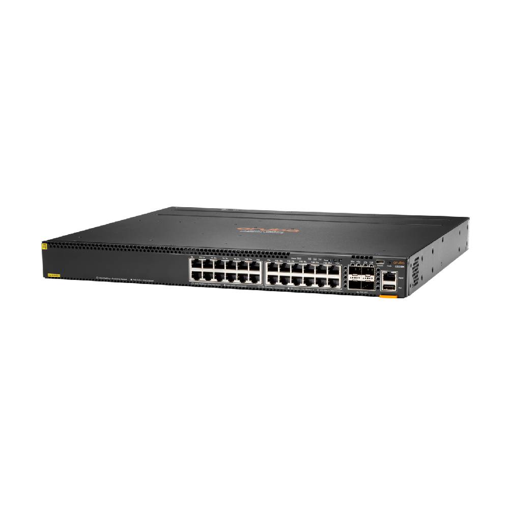 HPE Aruba CX 6300M 24 - port 1GbE Class 4 PoE and 4 - port SFP56 Switch | JL662A - Network Warehouse