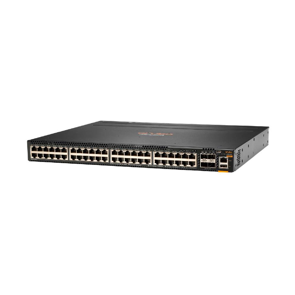 HPE Aruba CX 6300M 48 - port 1GbE and 4 - port SFP56 Power - to - Port 2 Fan Trays 1 PSU Bundle | JL762A - Network Warehouse