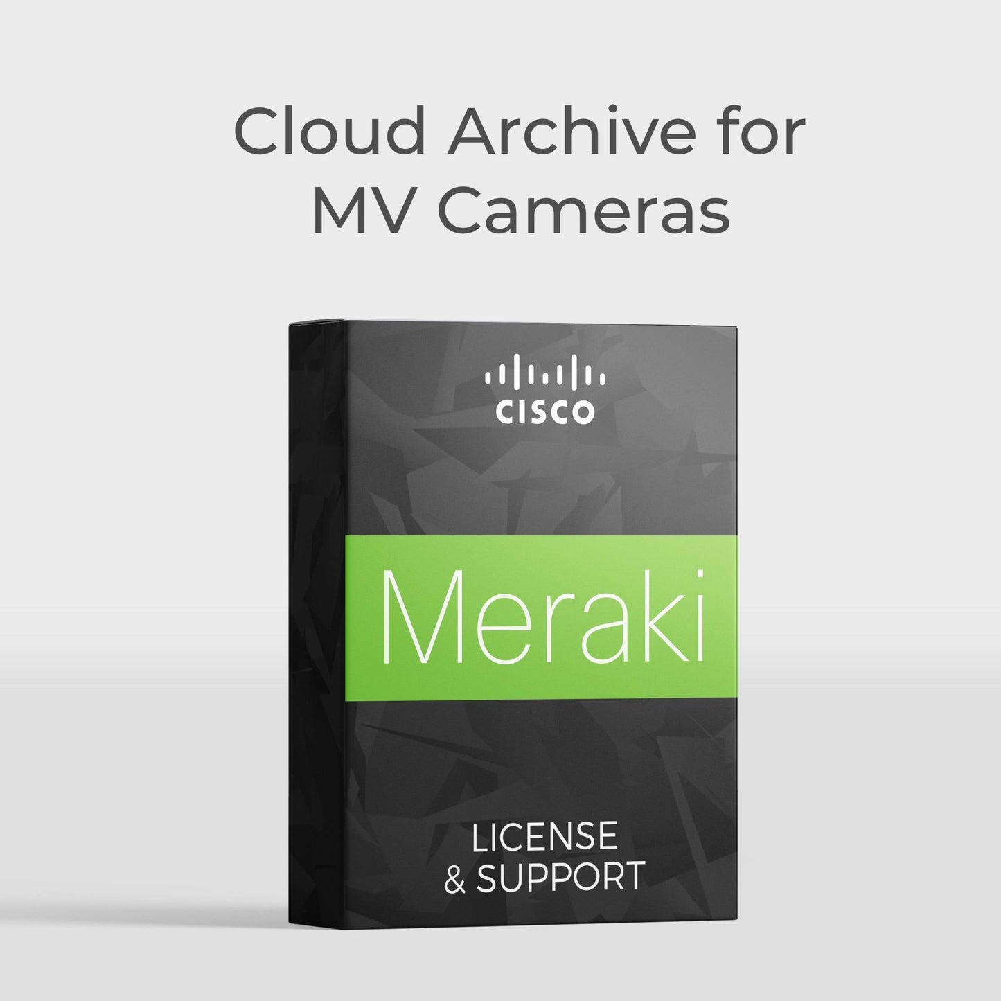 Meraki Cloud Archive for MV Cameras - Network Warehouse