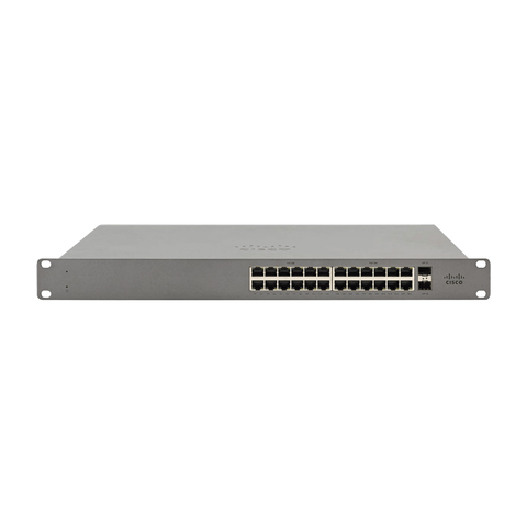 Meraki Go 24 Port Network Switch with 195W PoE | GS110 - 24P - HW | EOL - Network Warehouse